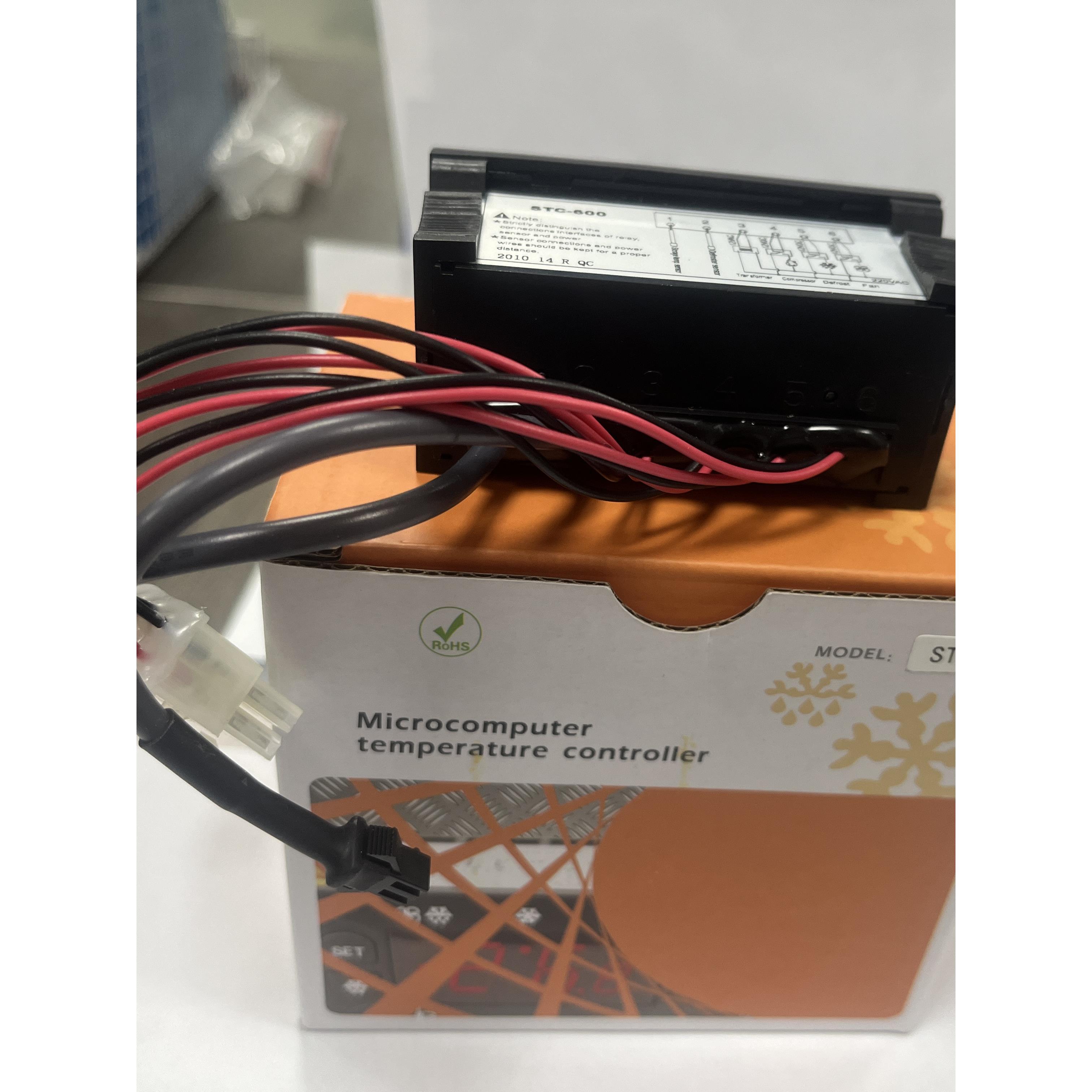 STC-600温控器冰柜冷柜展示柜智能数显温度控制器温控仪温控开关