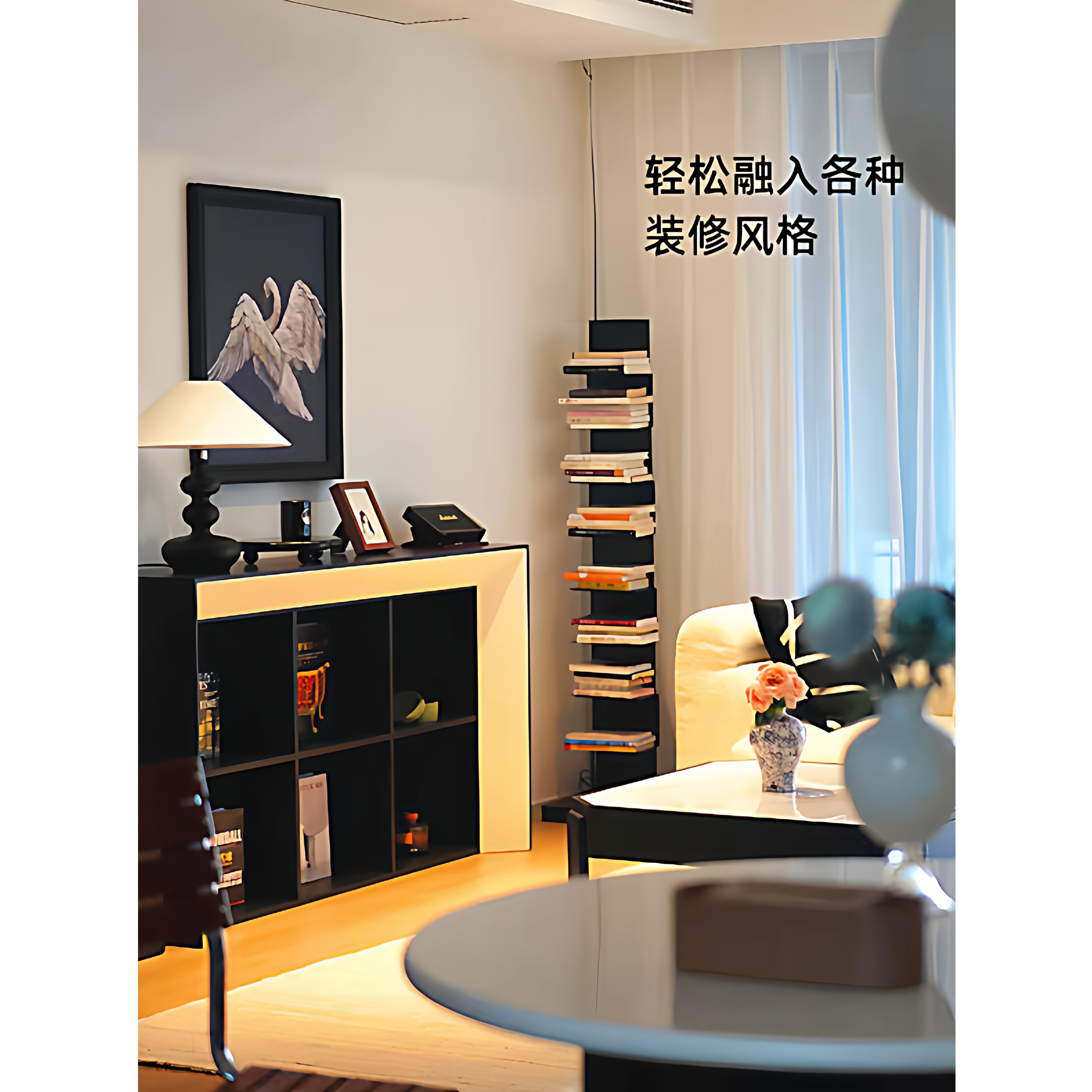实木法式壁炉黑白色装饰柜中古餐边柜书架客厅展示玄关落地门厅柜