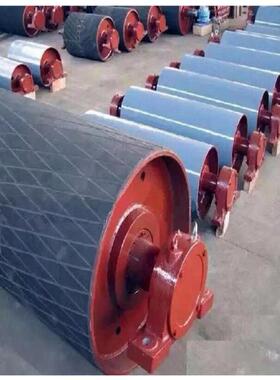 皮带机矿山用传动滚筒输送带改向铸胶滚筒光面的改向改向滚筒