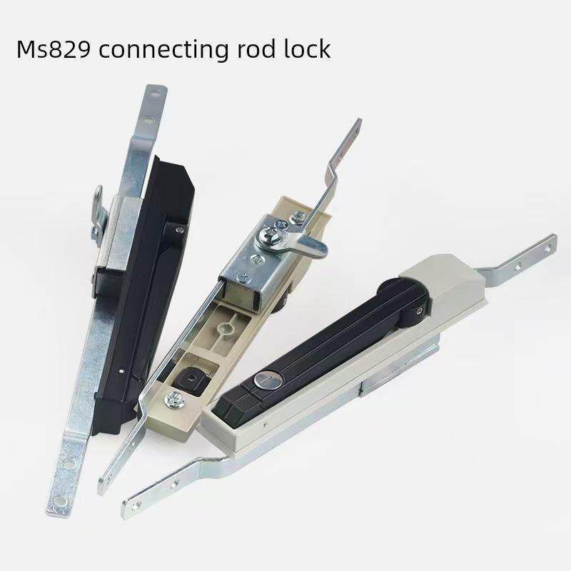 天地连杆锁MS829-2威图柜门锁锌合金控制柜门锁MS829配电箱机柜锁,基础建材,机械门锁,淘宝优惠券,粉丝福利购,淘宝优惠卷