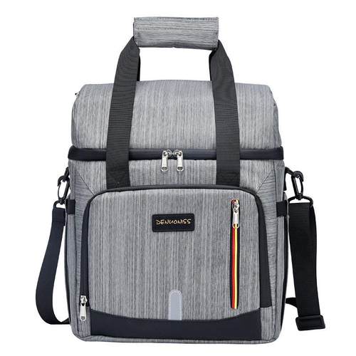 加厚双层保温饭盒袋防水大容量户外露营式野餐袋冷藏背包冰袋保温