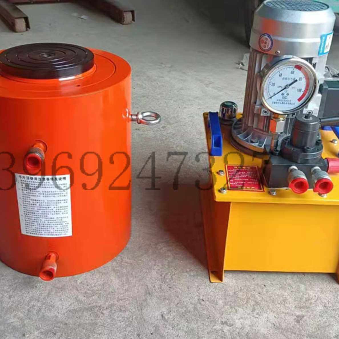 桩基检测电动千斤顶200吨分离式液压千斤顶大吨位静载试验千斤顶