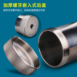 不锈钢点胶针筒耐温点胶机胶筒加热耐压滴胶J桶300CC500工业针管