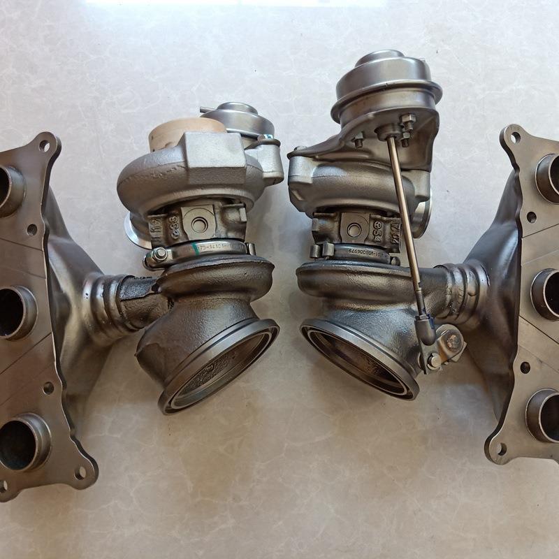 宝马N54发动机3.0T双涡轮增压器进气总成机芯零件49131-07238-258