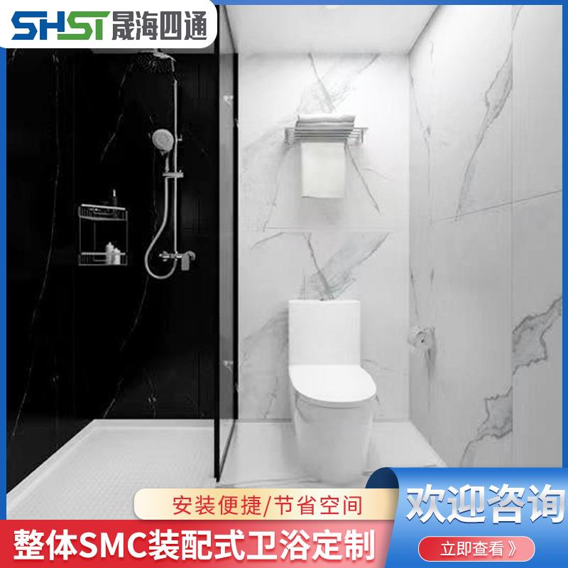 现货干湿分离整体淋浴房家用一体式洗澡房沐浴房卫生间浴室隔断