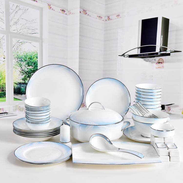 白金边陶瓷家用餐具日用米饭碗餐厅热菜盘子骨质瓷碗盘碟套装,畜牧/养殖物资,畜牧/养殖器械,淘宝优惠券,粉丝福利购,淘宝优惠卷