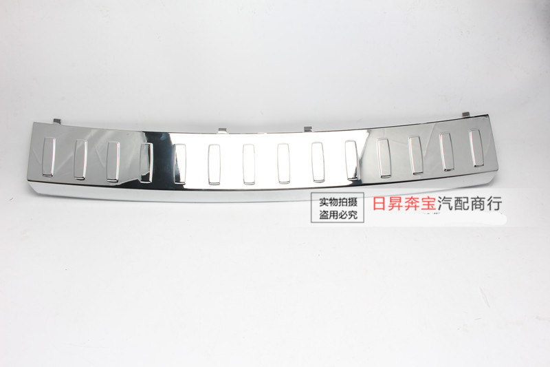 适配奔驰ML级W166ML350ML500ML300ML450后保险杠电镀踏板