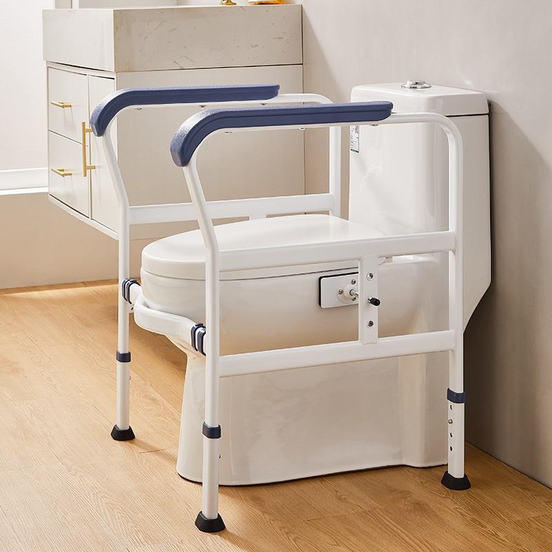 直销新款马桶扶手老人安全栏杆卫生间老年人助力架子厕所家用坐便