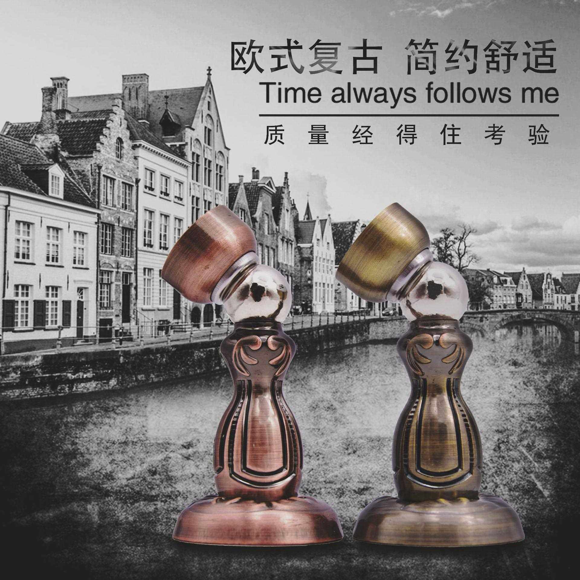 新款直销室内卧室门用不锈钢门吸门碰加厚磁吸力两用静音门吸