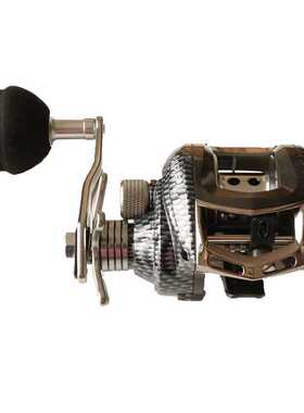 新款直销跨境RAMPART路亚水滴轮13轴承RA120蛇纹披覆单摇臂EVA捏