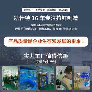现货灯笼铆钉 直销新款 黑色抽芯铆钉全铝灯笼拉铆钉全黑灯笼铆钉