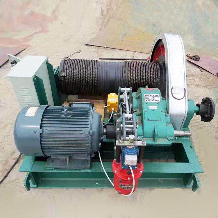 直销新款固定式卷扬启闭机结构简单QPT台车卷扬式启闭机双吊点卷