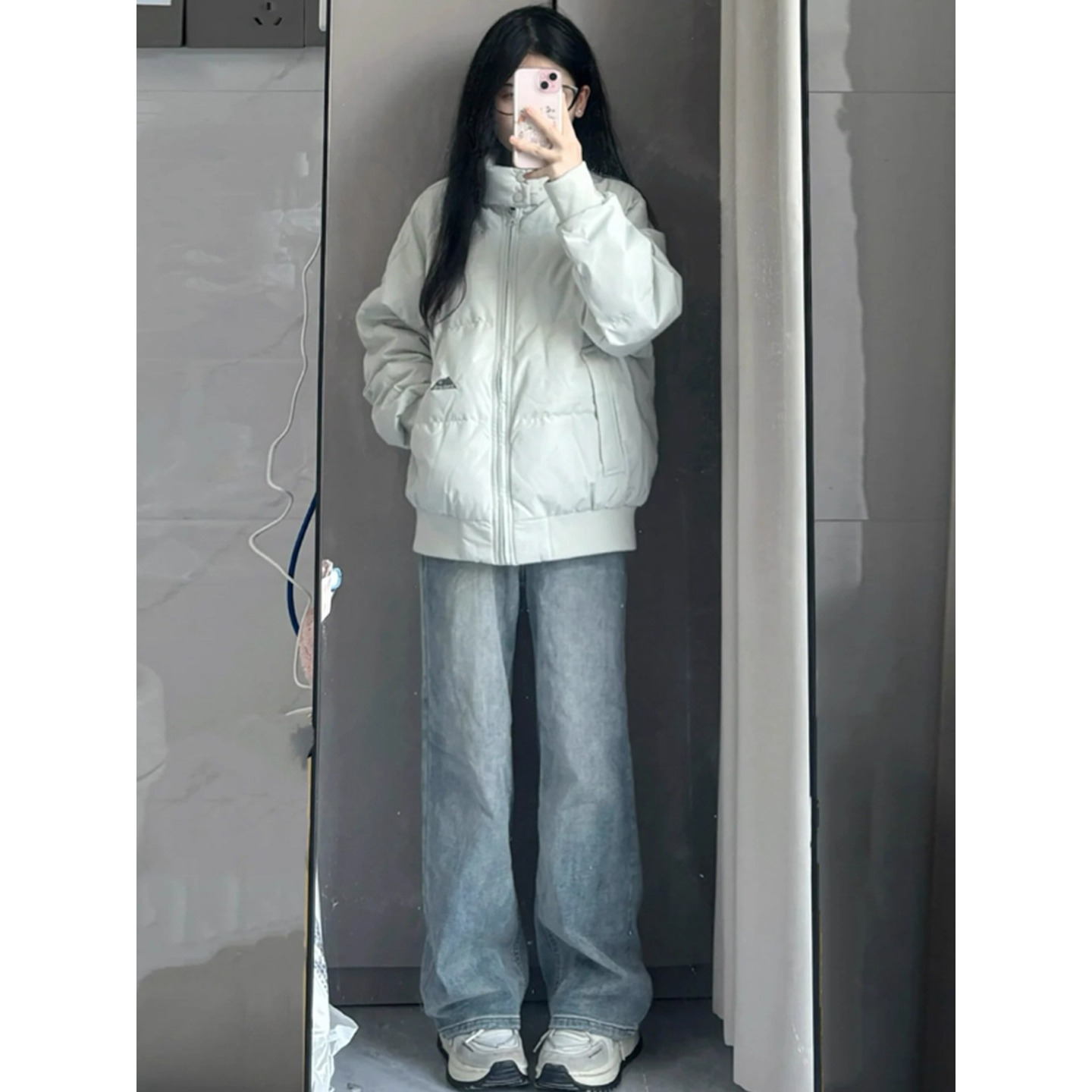 秋冬季新款加厚羽绒棉服女韩系小个子棉衣面包服学生棉袄情侣外套