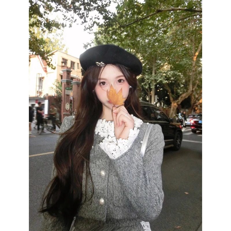 小个子穿搭一整套名媛千金气质毛呢外套上衣短裙子两件套早春新款,女装/女士精品,时尚套装,淘宝优惠券,粉丝福利购,淘宝优惠卷