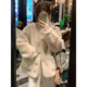 小香风立领仿水貂毛绒环保皮草女冬季 2025新款 高级感上衣毛毛外套
