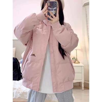 短款羽绒棉服女秋冬新款小个子宽松韩系加厚外套女款今年流行冬装