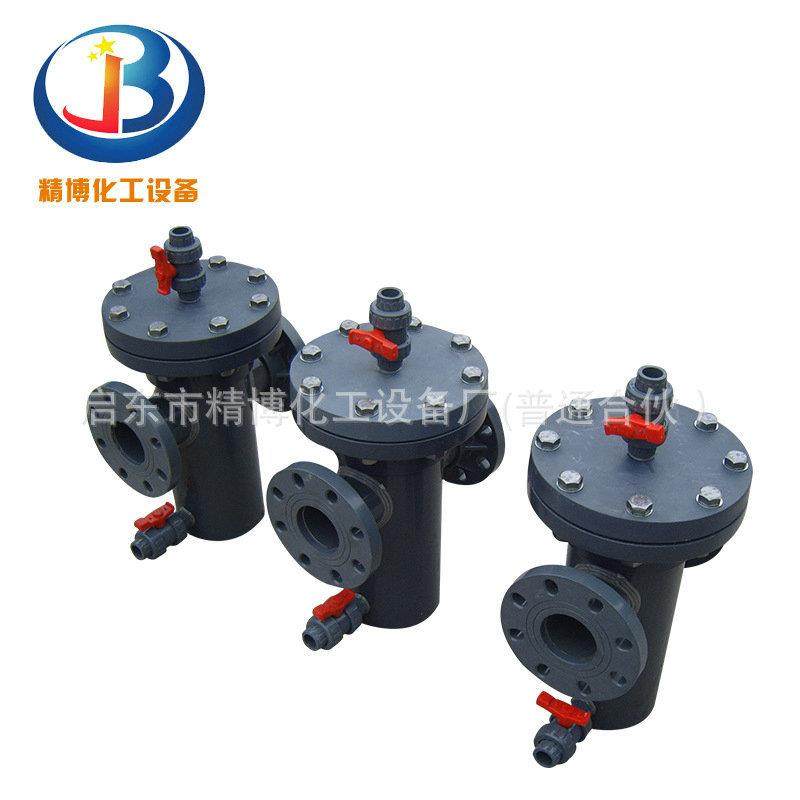 厂家供应 泵用UPVC蓝式过滤器 快开塑料篮式过滤器