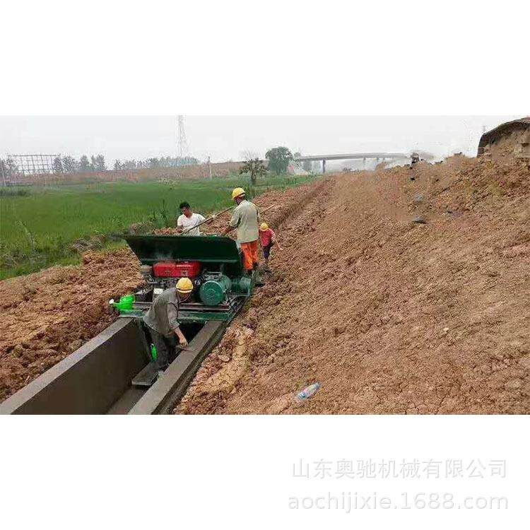 销售沟渠成型机 全自动防渗渠现浇成型机 混凝土渠道衬砌机厂家