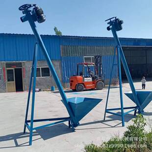 化肥颗粒自动化大蛟龙水泥粉末螺杆上料机管径提升机图片