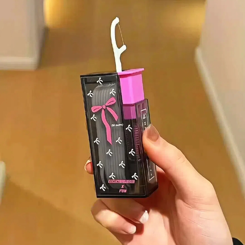 出门吃饭带这个牙线盒好安心！