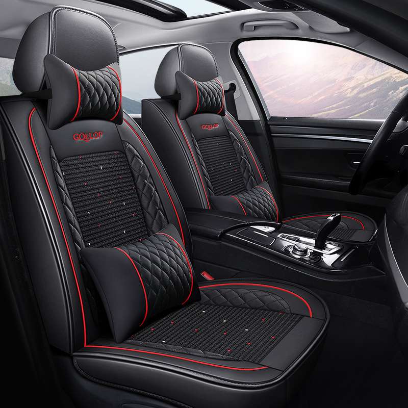汽车座套专用新捷达宝来桑塔纳英朗凯越四季通用全革冰丝坐垫