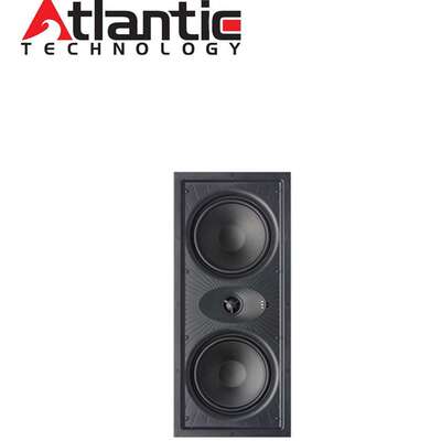 Atlantic Technology亚特兰大嵌入式音箱 IW-110LCR 入墙音箱黑色