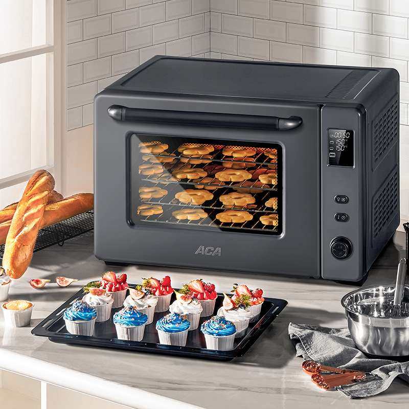 ACA/北美电器 ATO-E80A商用电烤箱家用大容量烘焙多功能全自动