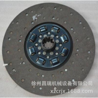 徐工单钢轮压路机JL3801-1601400从动盘总成离合器摩擦片机械配件