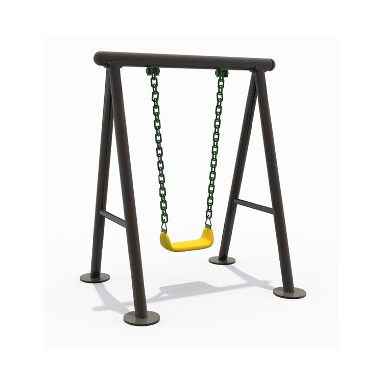 户外秋千吊椅室外庭院花园户外儿童大型游乐摇椅铁艺双人荡秋千椅