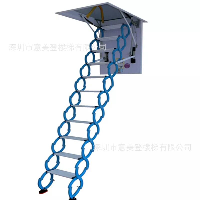 深圳阁楼电动/手动折叠伸缩楼梯