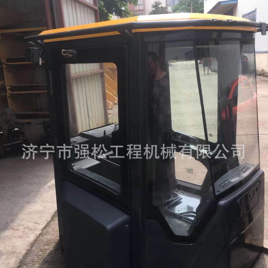 柳855N驾驶室总成 装载机发动机罩 座椅液压油缸油管