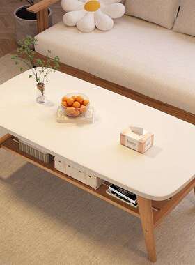 实木茶几客厅家用2025新款小户型简易桌子出租屋极简现代日式茶p^