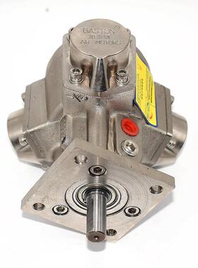 GASTON气动活塞式3缸防爆正反转汽动搅拌马达0.16HP气泵高转速