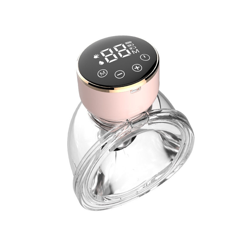 跨境电动式全自动吸奶器家用小型便携式免手扶breastpump双吸