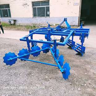 2024新款 农用深耕犁翻地犁带合墒器带陷深轮土地开荒整地机