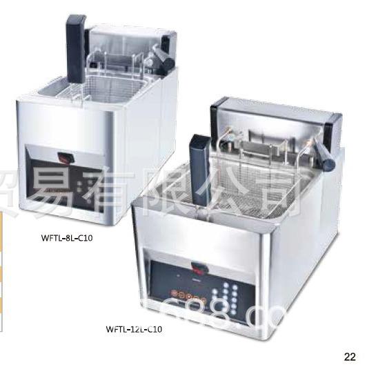 振智自动升降油炸机/电炸炉/榨油机/油炸机12L2槽3槽4槽油炸机