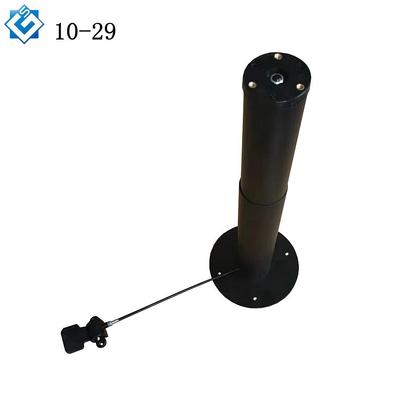 单缸铝合金升降柱自由停按压面板自动上升支架五金件带锁扣