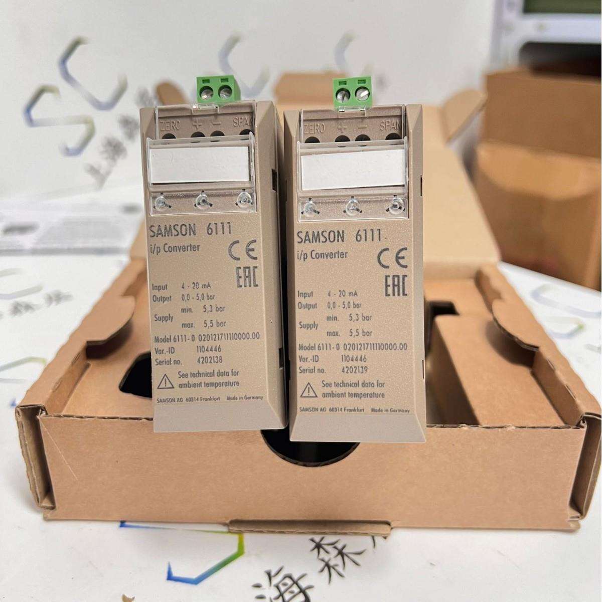 SAMSON萨姆森I/P电气转换器6111-0020121711110000.00现货