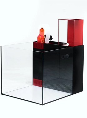 Zonebox海缸背滤缸珊瑚缸 小型水族箱自动卷纸机滤材盒补水集成