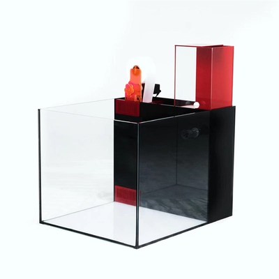 Zonebox海缸背滤缸珊瑚缸 小型水族箱自动卷纸机滤材盒补水集成