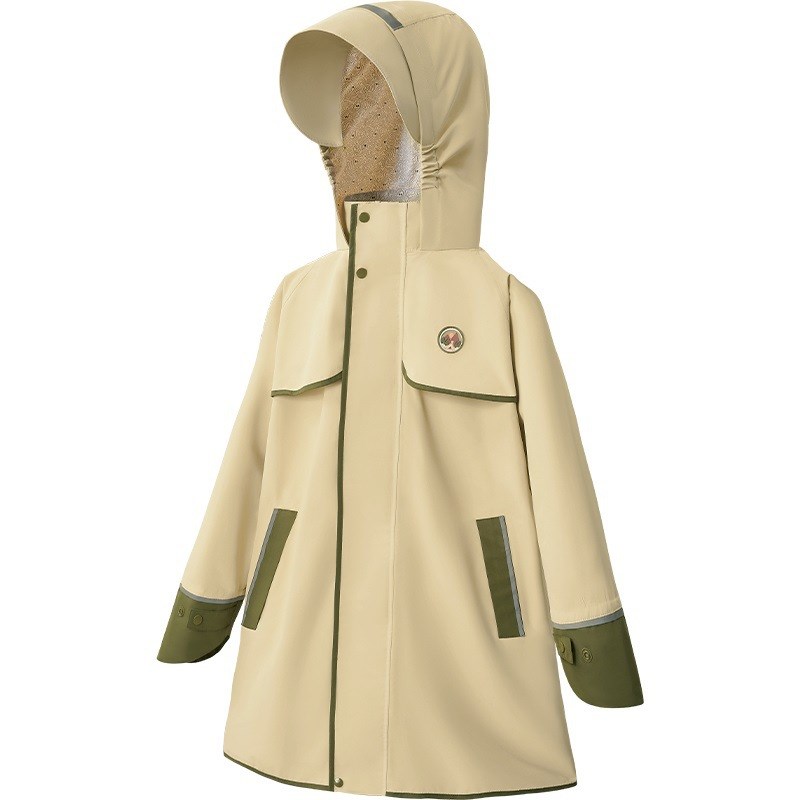 KK树儿童雨衣童女童小学生雨披孩女孩幼儿园上学专用2024新款