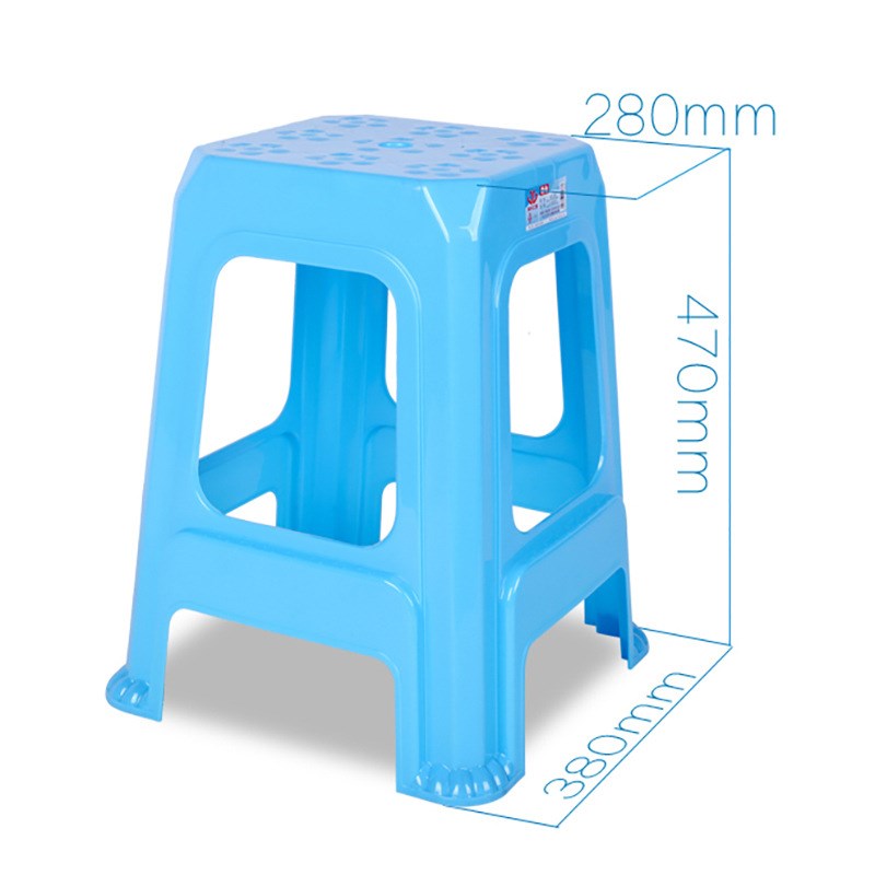 臻远 ZY-ST-GX937 塑料凳子 380*380*470mm 20个起订 按个销售