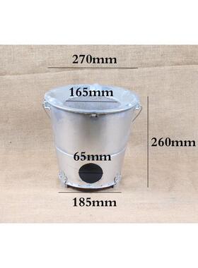 户外柴火炉火柴火灶木取暖57937572炉野炭餐烧柴炉烧做饭煮球茶炉