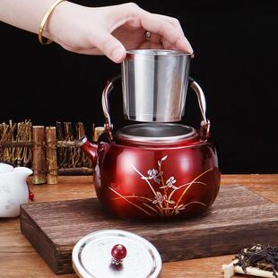 电陶专炉用煮茶0壶1006.2L壶提梁烧水壶家用34不锈钢泡茶茶艺壶
