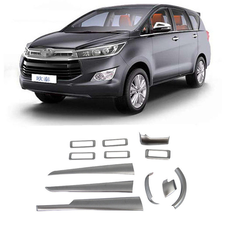 16-18款 INNOVA 内饰件 INNOVA中控饰条 方向盘饰条 改