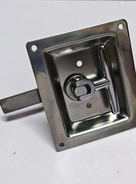 工程机械门把手MS71-不钢埋2无品牌/入式把手折叠平面锈锁防震面