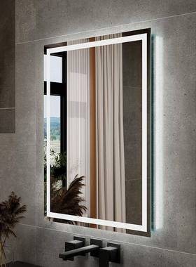 简约方触形摸屏VTI智能镜子体感应浴室镜除雾镜挂子壁人化妆镜子