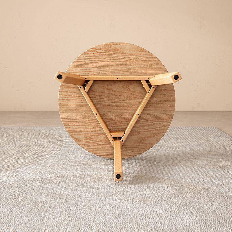 实木小圆桌茶几几圆约客厅阳台家用简小SGL桌子沙发边几角40圆506