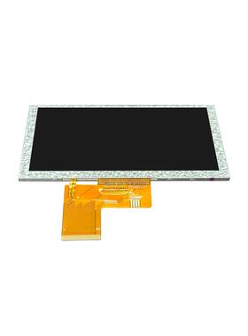 深圳c5寸液晶屏800480ld模RGB100高亮仪表组TFT显示屏53940寸液晶