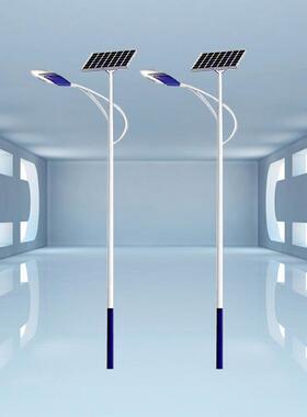 阳能路灯户VPY外灯6米新农村l太d杆超亮100W乡村大功率工程高e灯